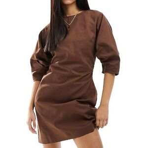 ASOS Desing twill mini dress